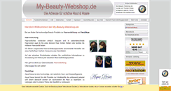 Desktop Screenshot of my-beauty-webshop.de